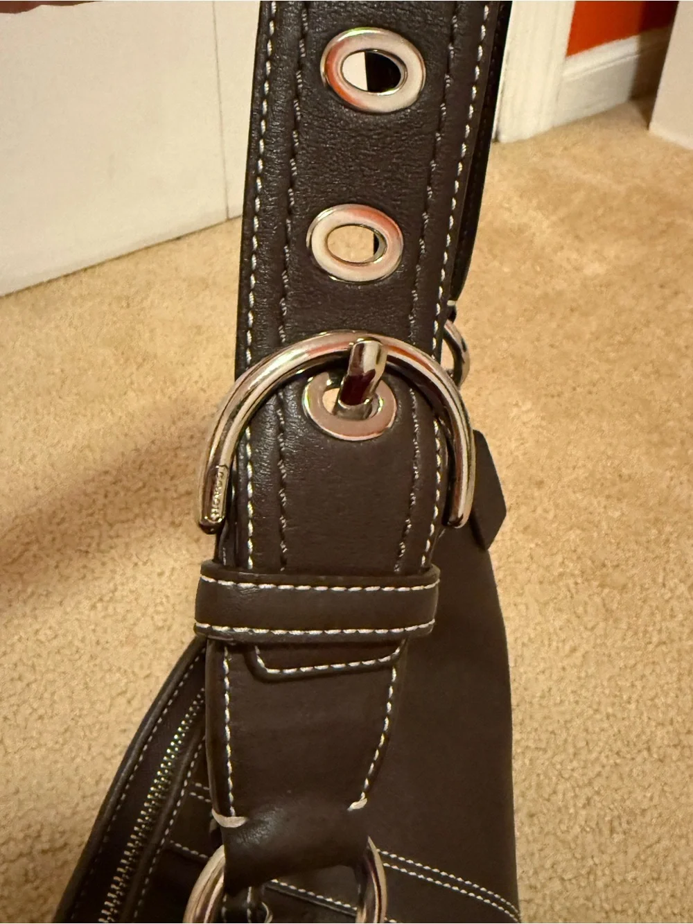 Coach classic leather
